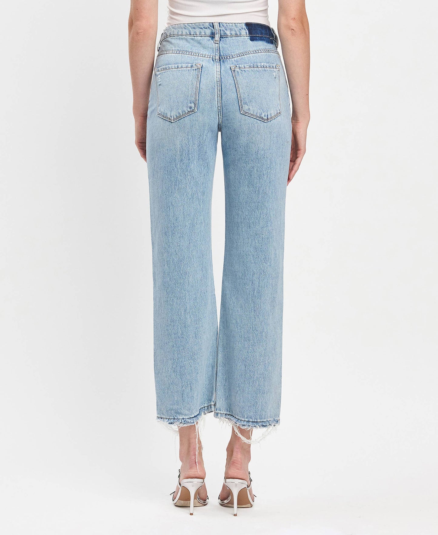 High Rise Ankle Jeans