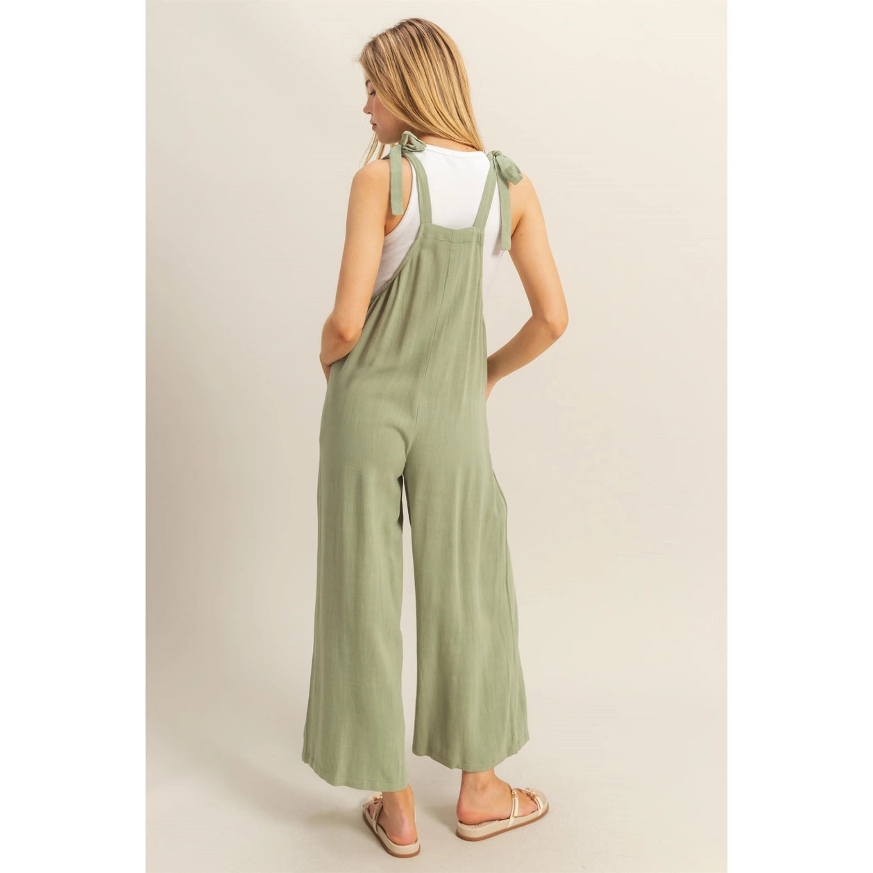 Cathy Jumpsuit - Olive