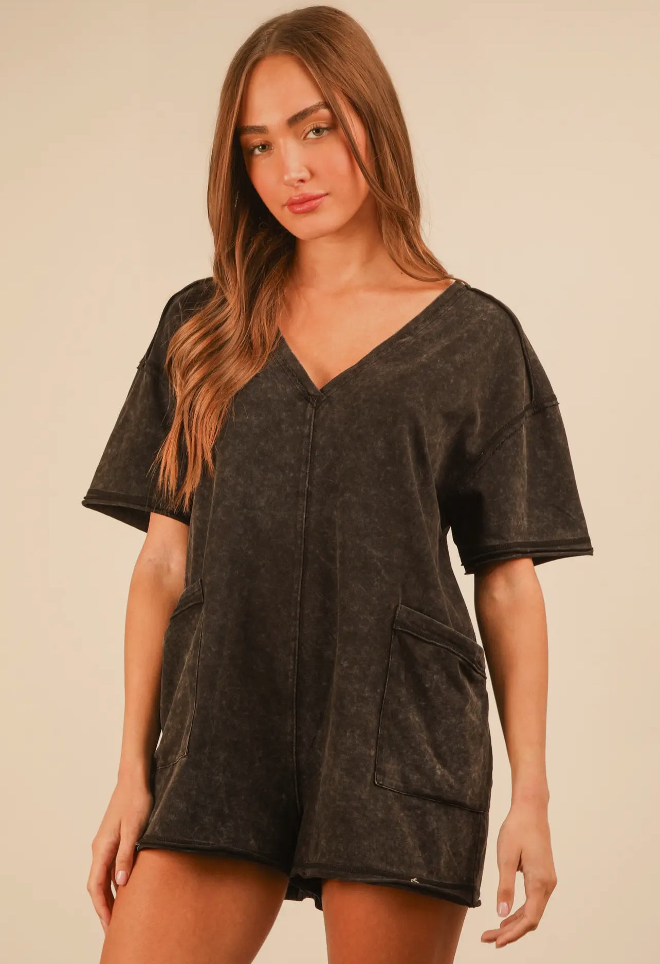 Claire Romper - black