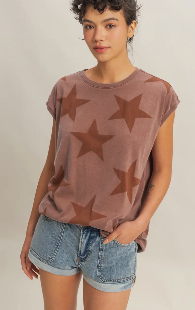 Casey Top -Brown