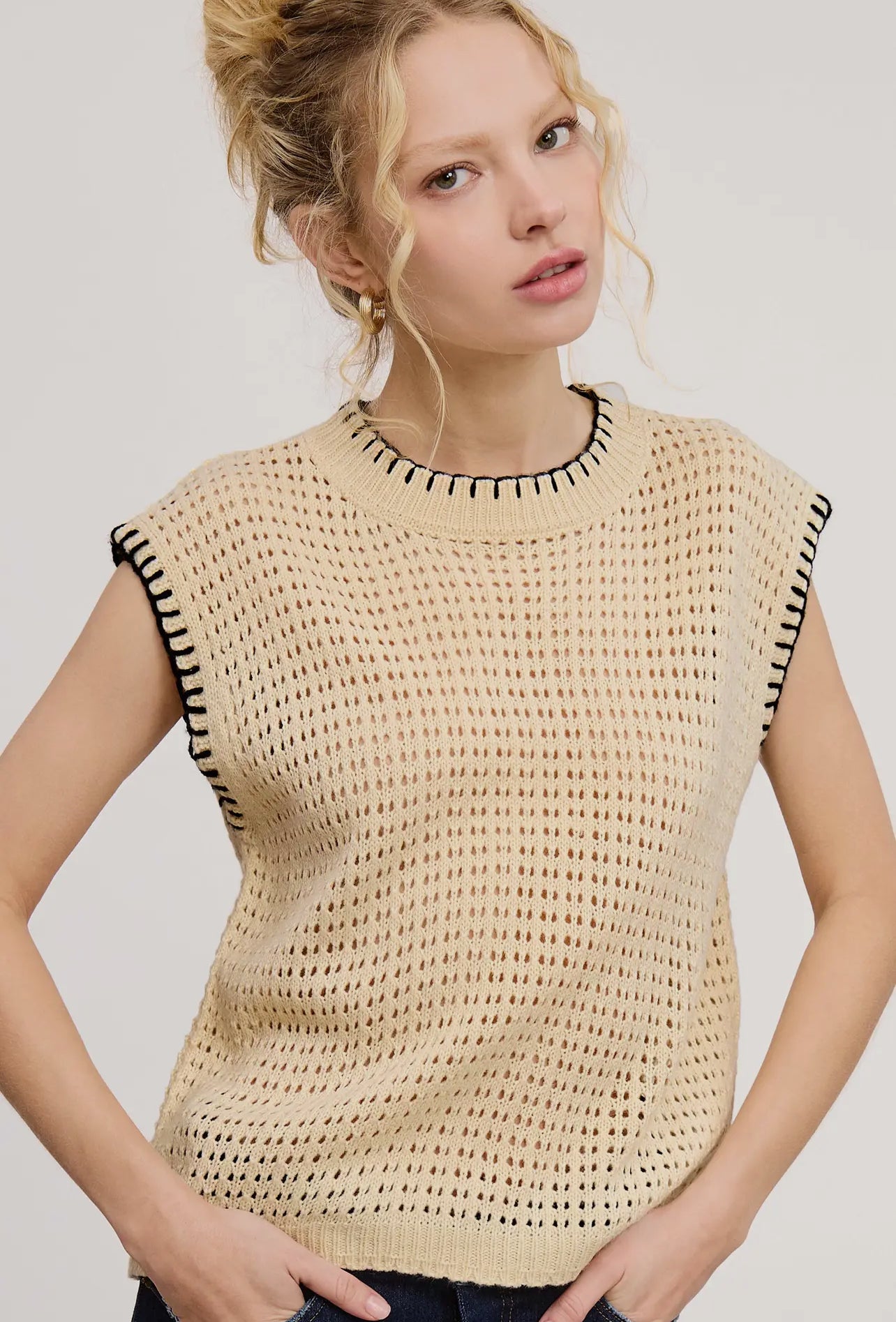 Crochet Sleeveless Top