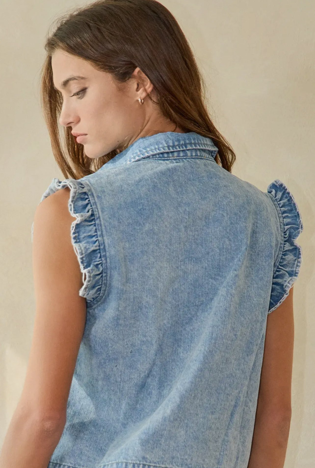 Jamie Denim Vest