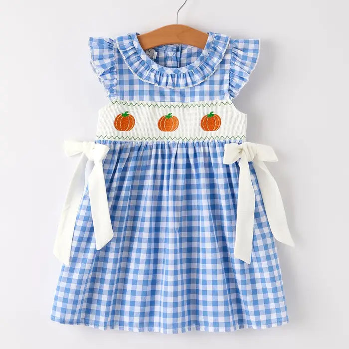 Smock Pumpkin Dress