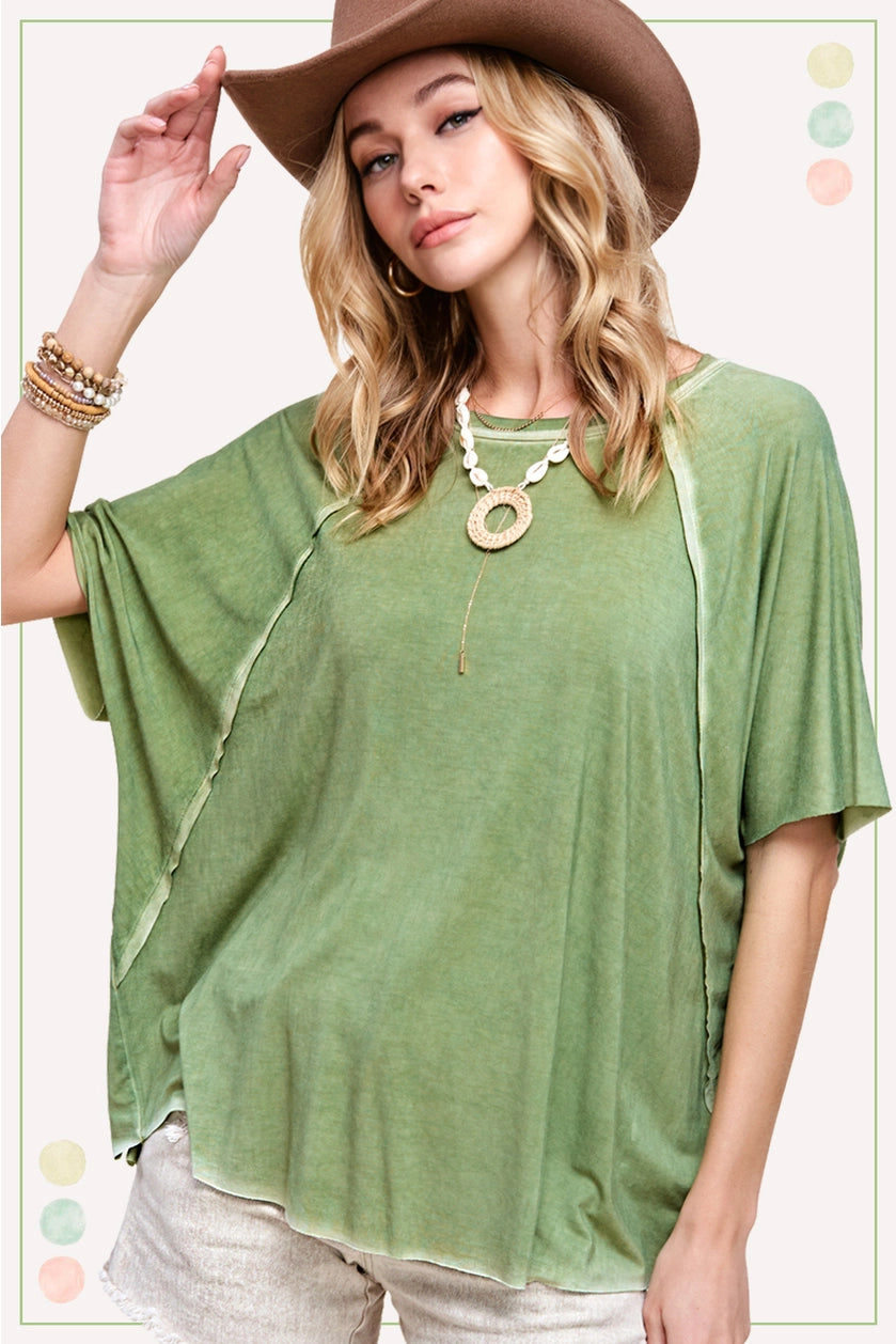 Sarah Top in Green