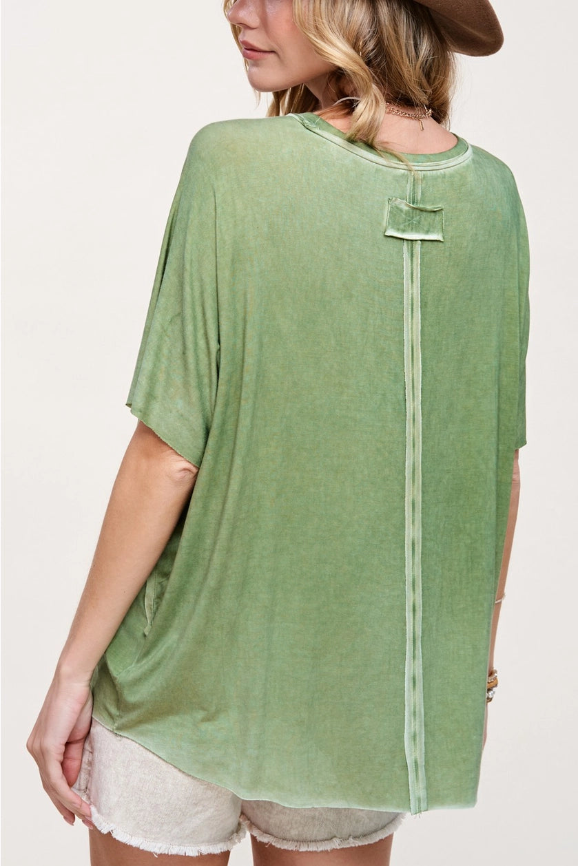 Sarah Top in Green