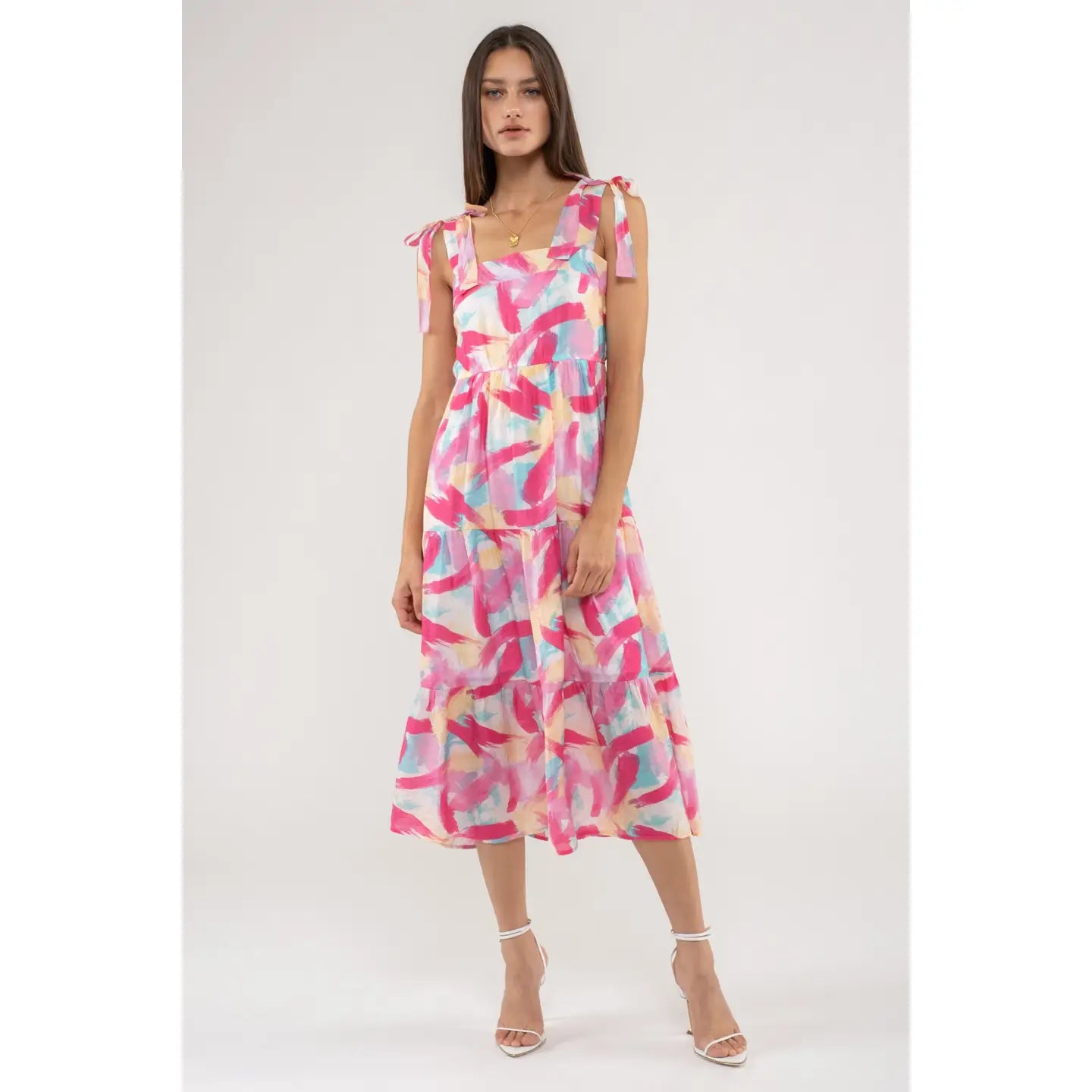 Aaron Dress - Pink