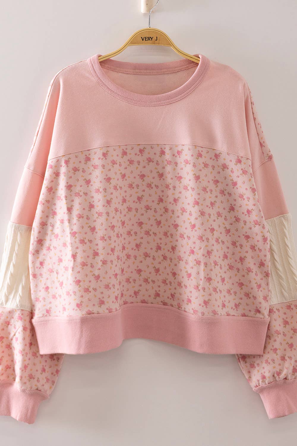 Pink Floral Top