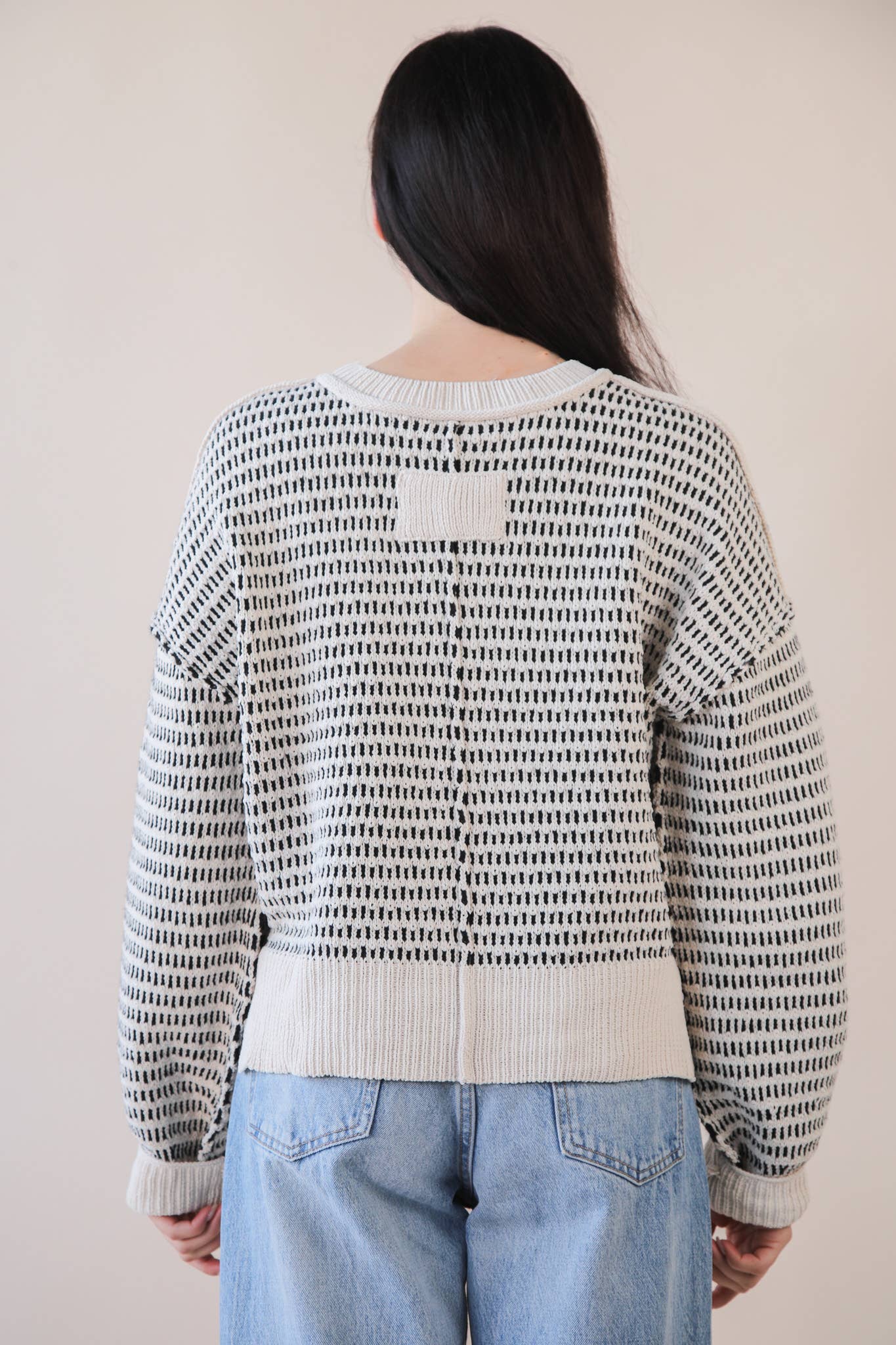 Black Stripe Sweater
