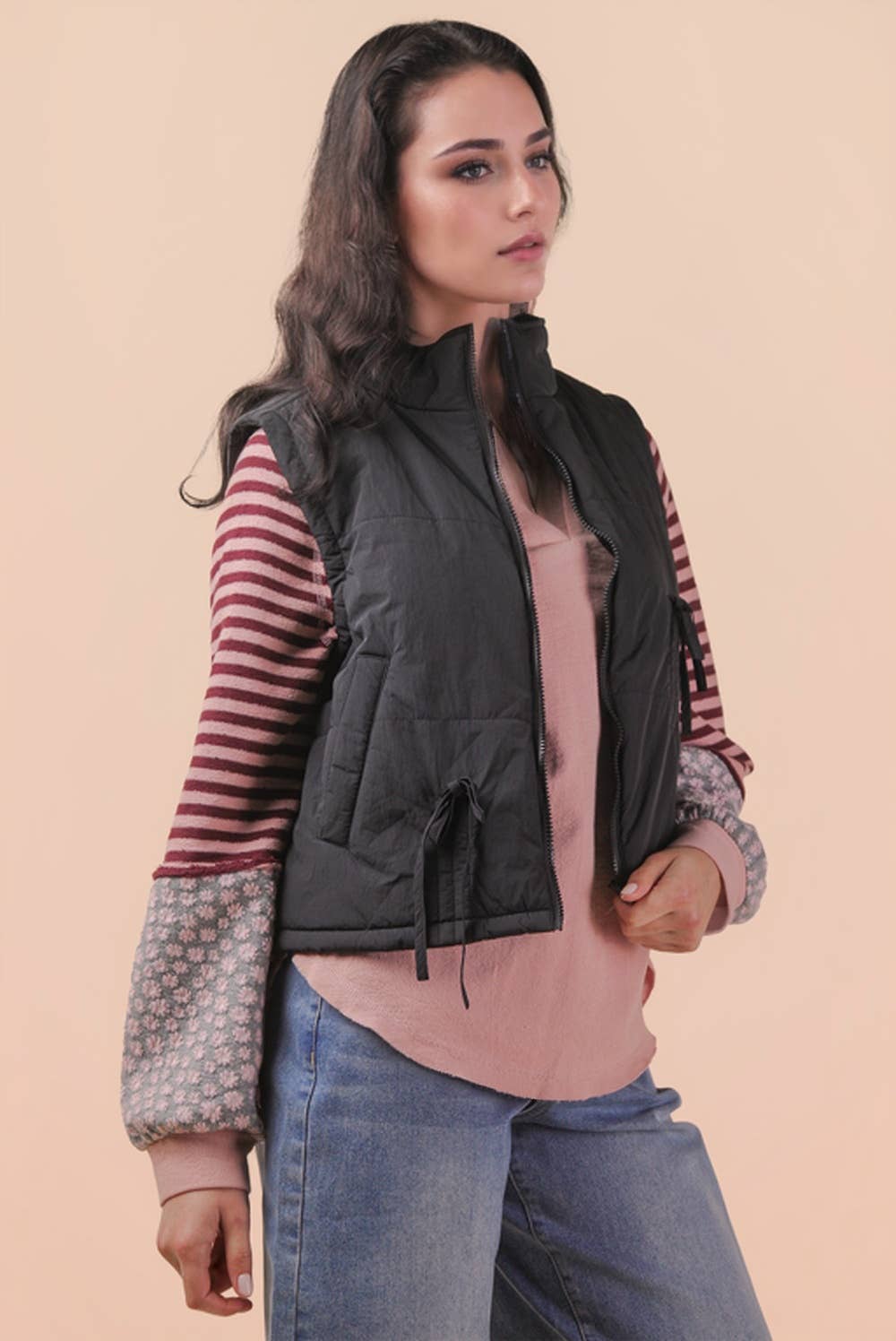 Black Puffer Vest