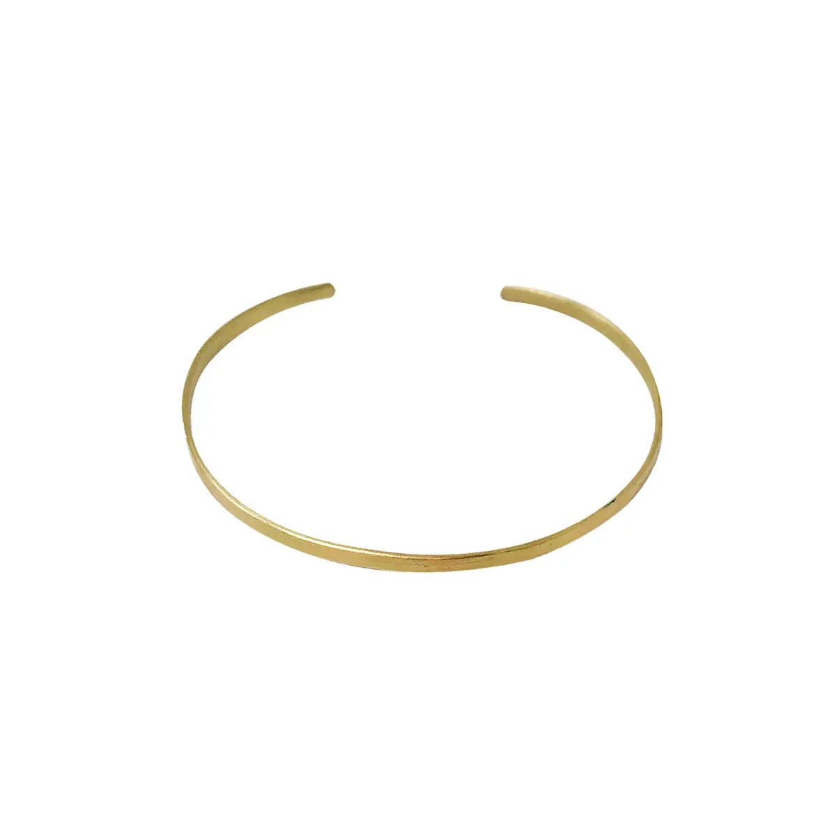 Simple Band Bracelet in Gold