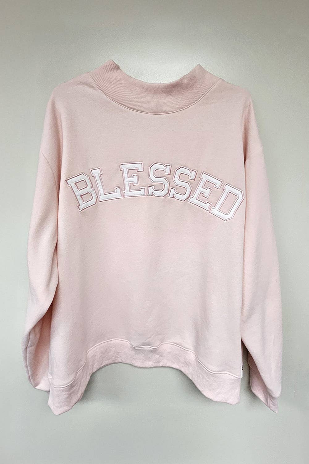 BLESSED Mockneck Sweatshirt
