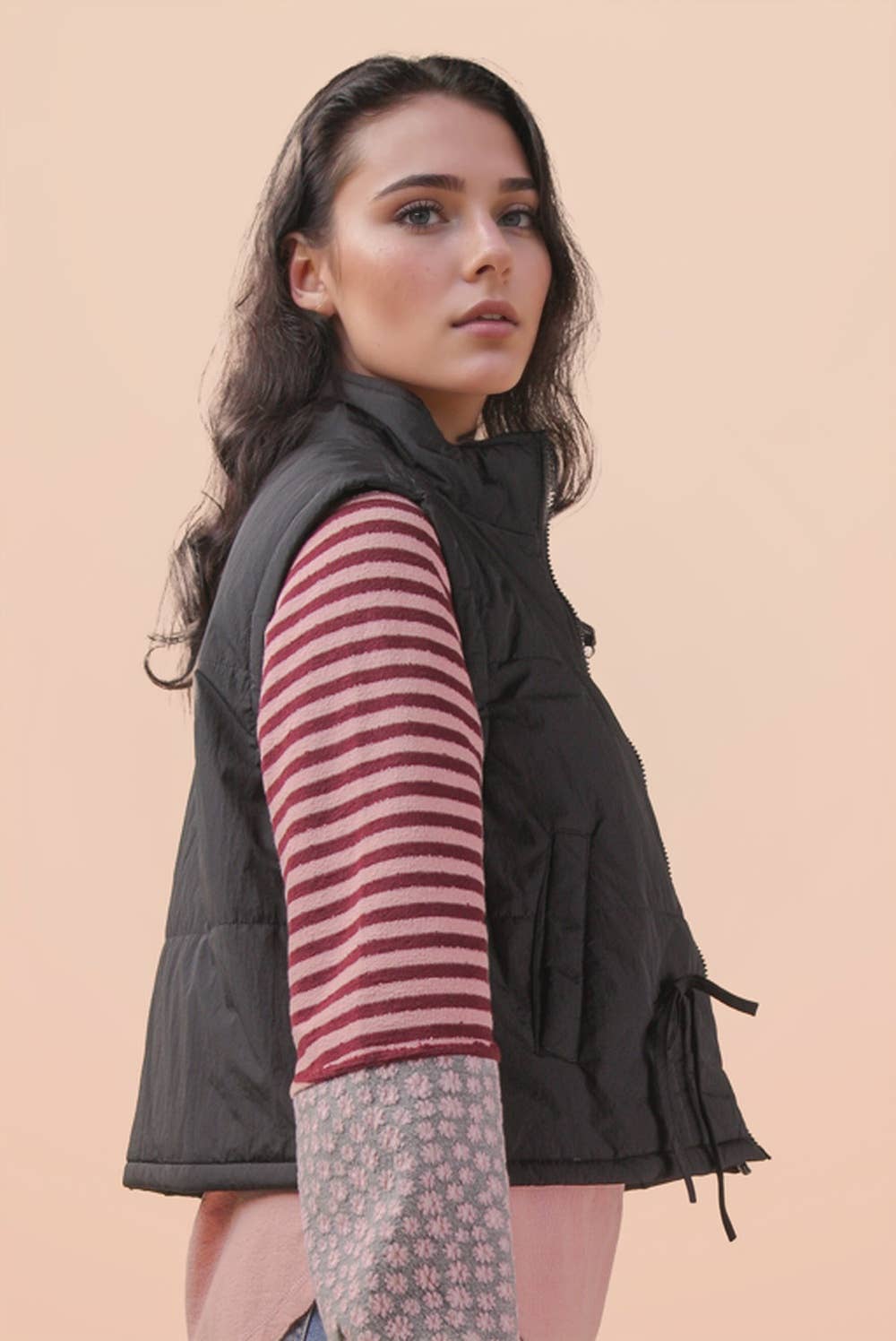Black Puffer Vest