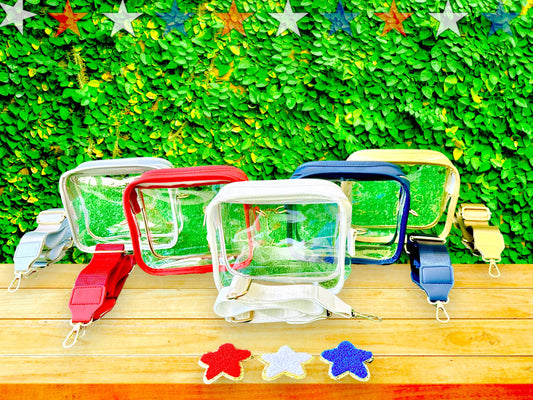 Stadium Bag clear/white