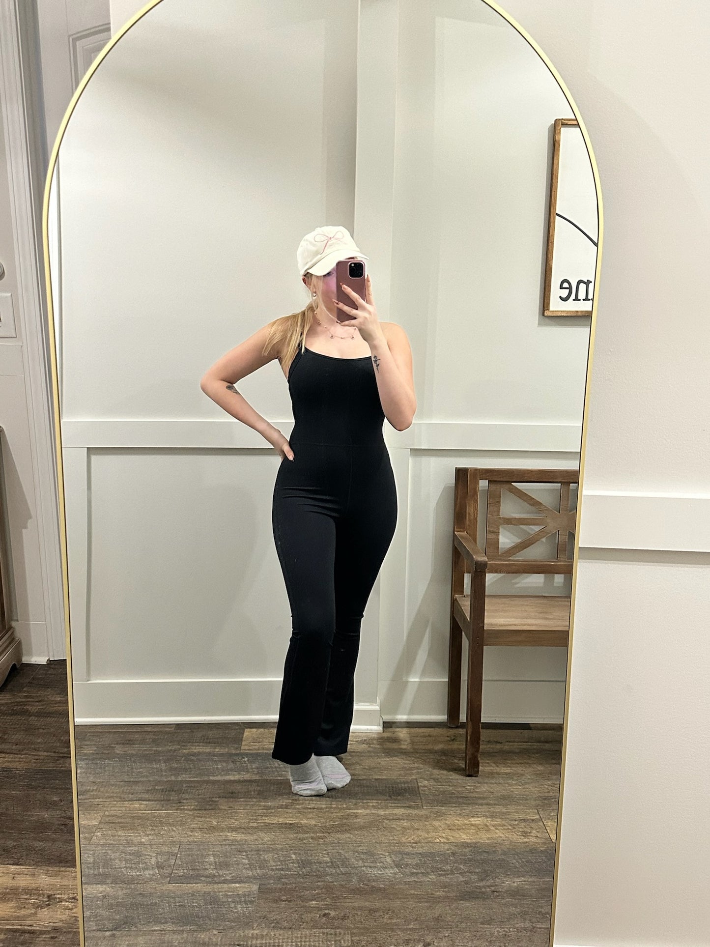 Flare Leg Jumpsuit