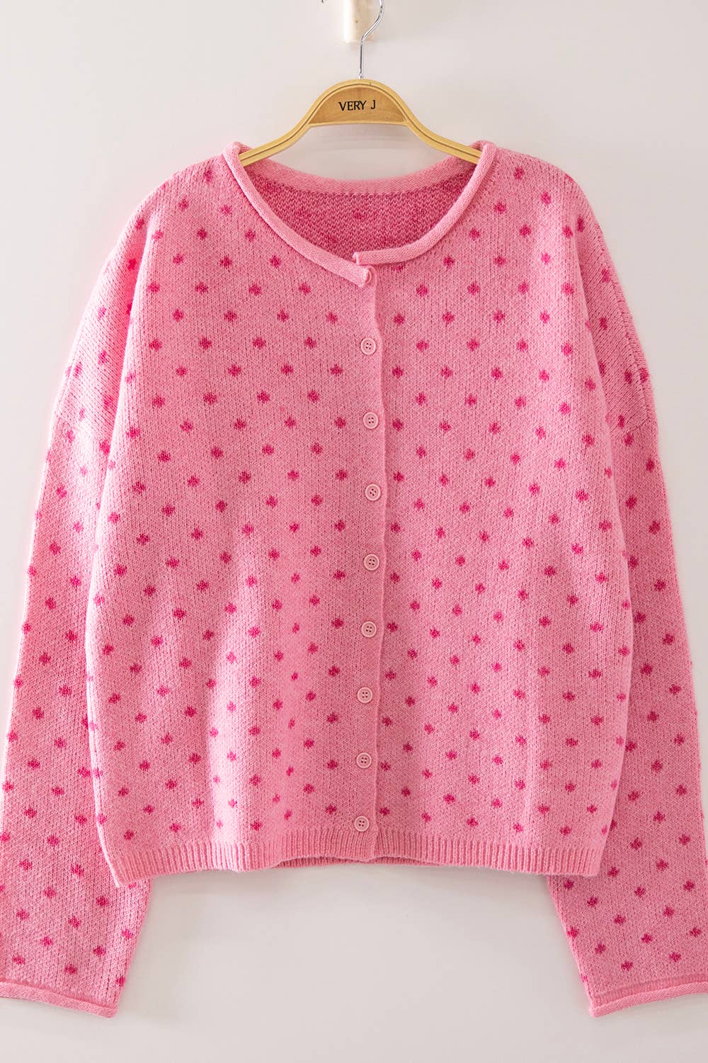 pink Cardigan