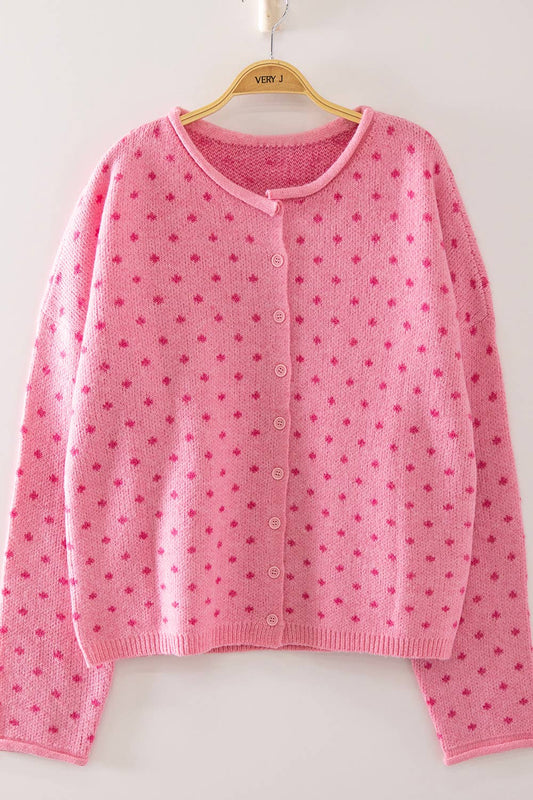 pink Cardigan