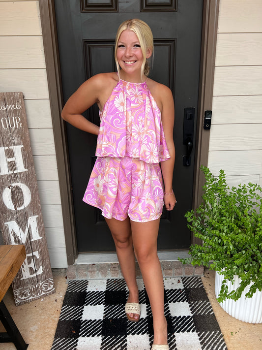 Fate Floral Romper