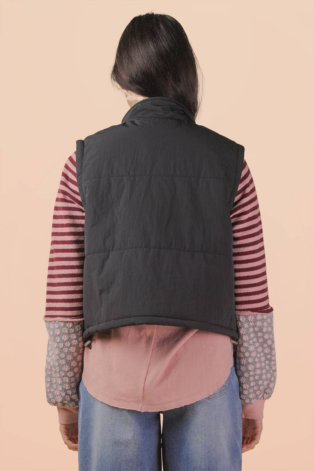 Black Puffer Vest