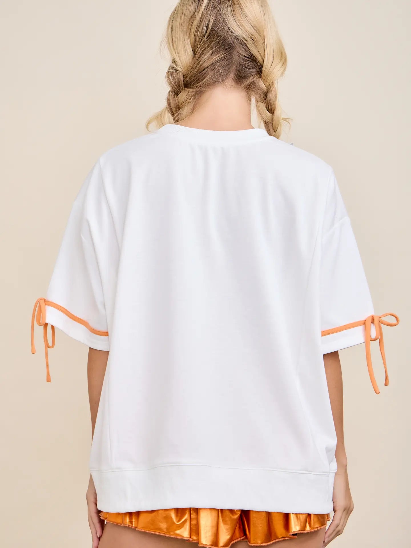 Game Day Patch Shirt - Orange
