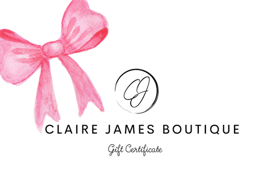 Claire James Gift Card