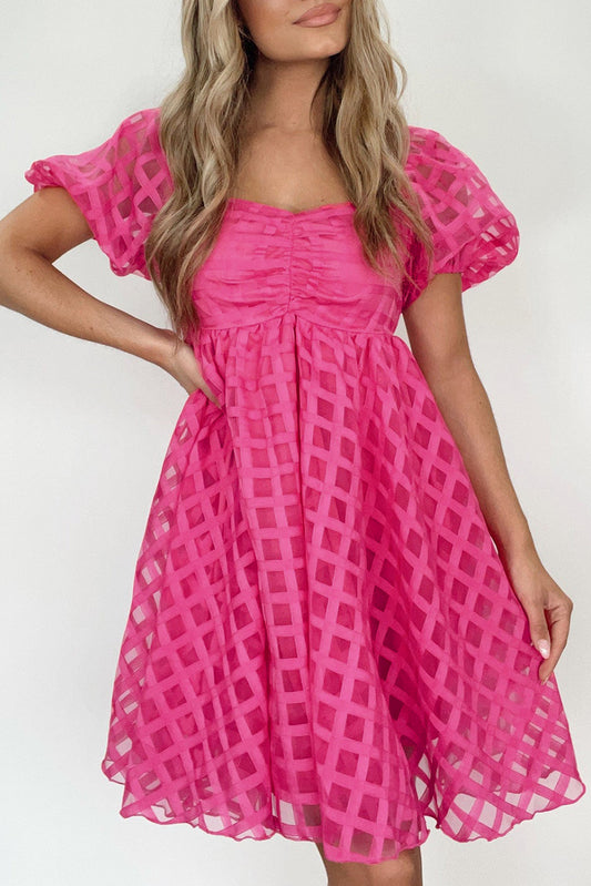 Anderson Babydoll Dress-pink