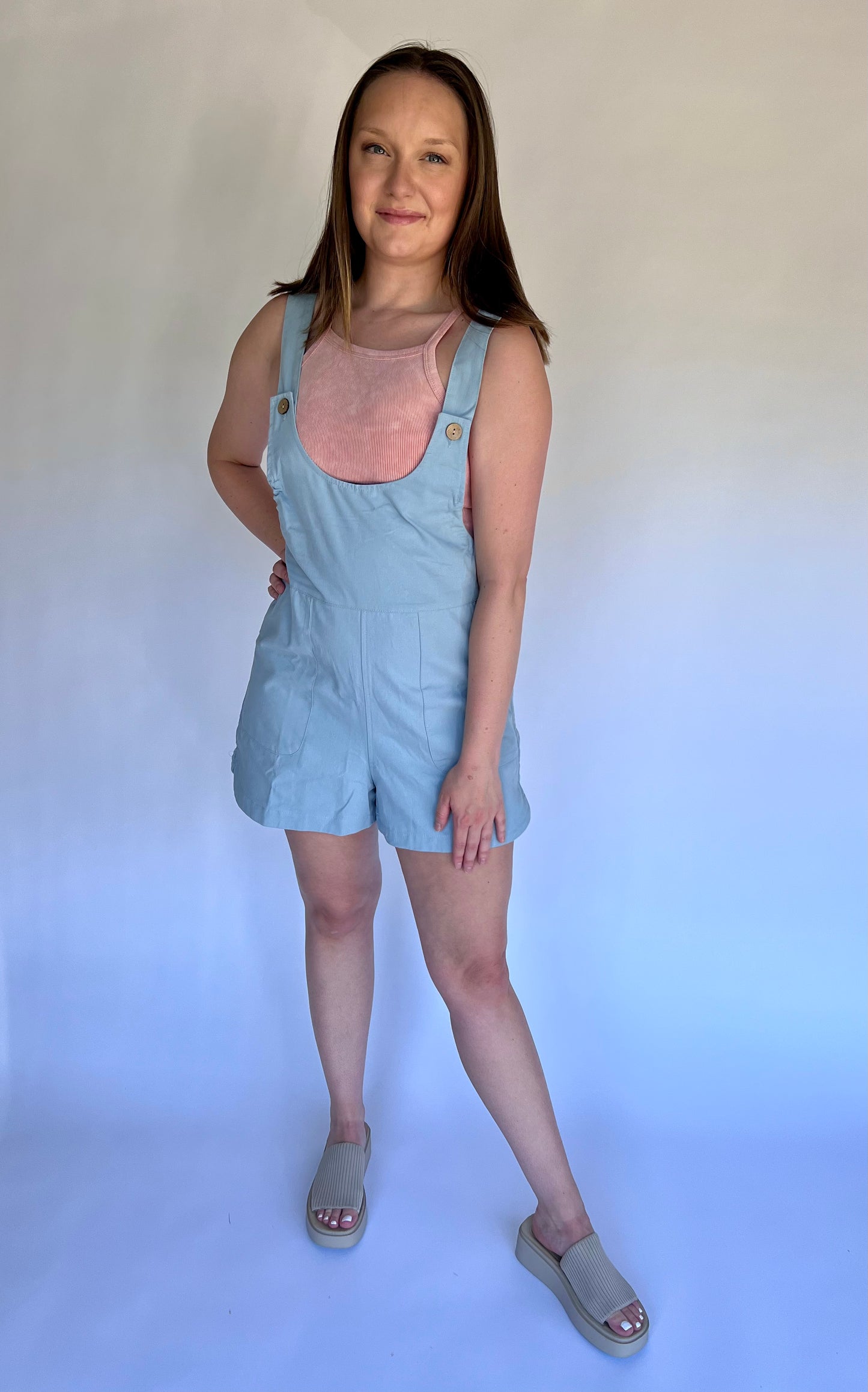 Payton Overall Romper