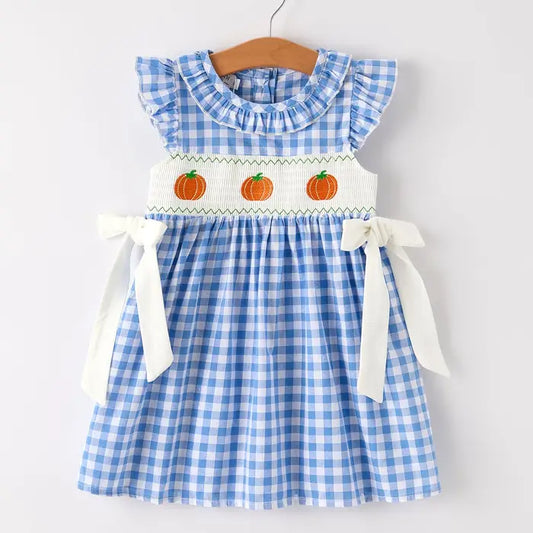 Smock Pumpkin Dress