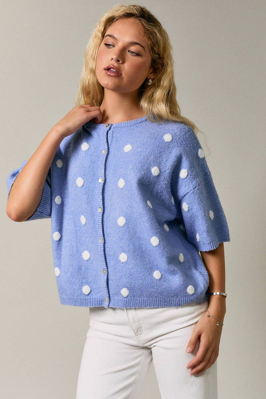 Polka Dot Cardigan