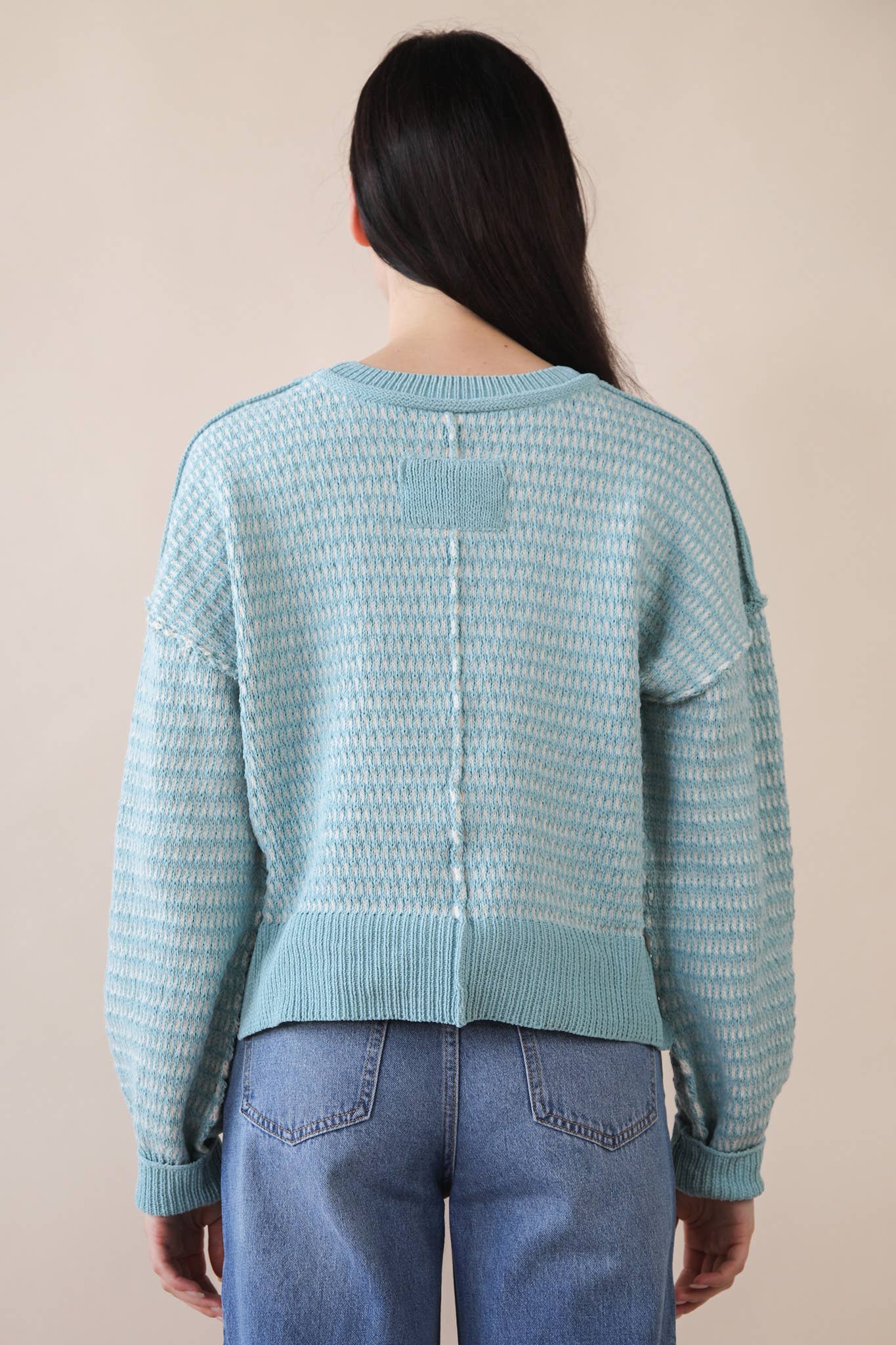 Blue Stripe Sweater