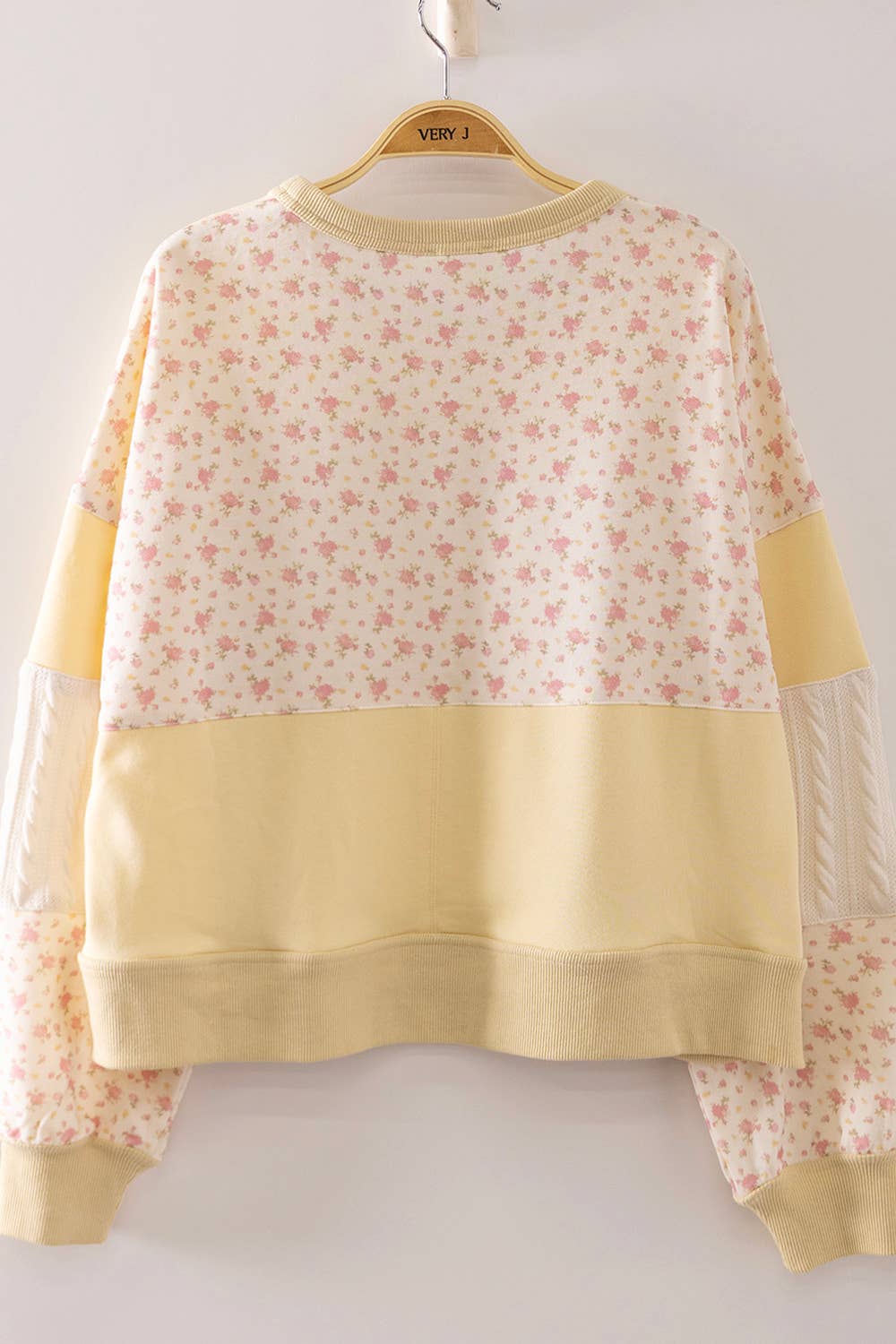 Yellow Floral Top