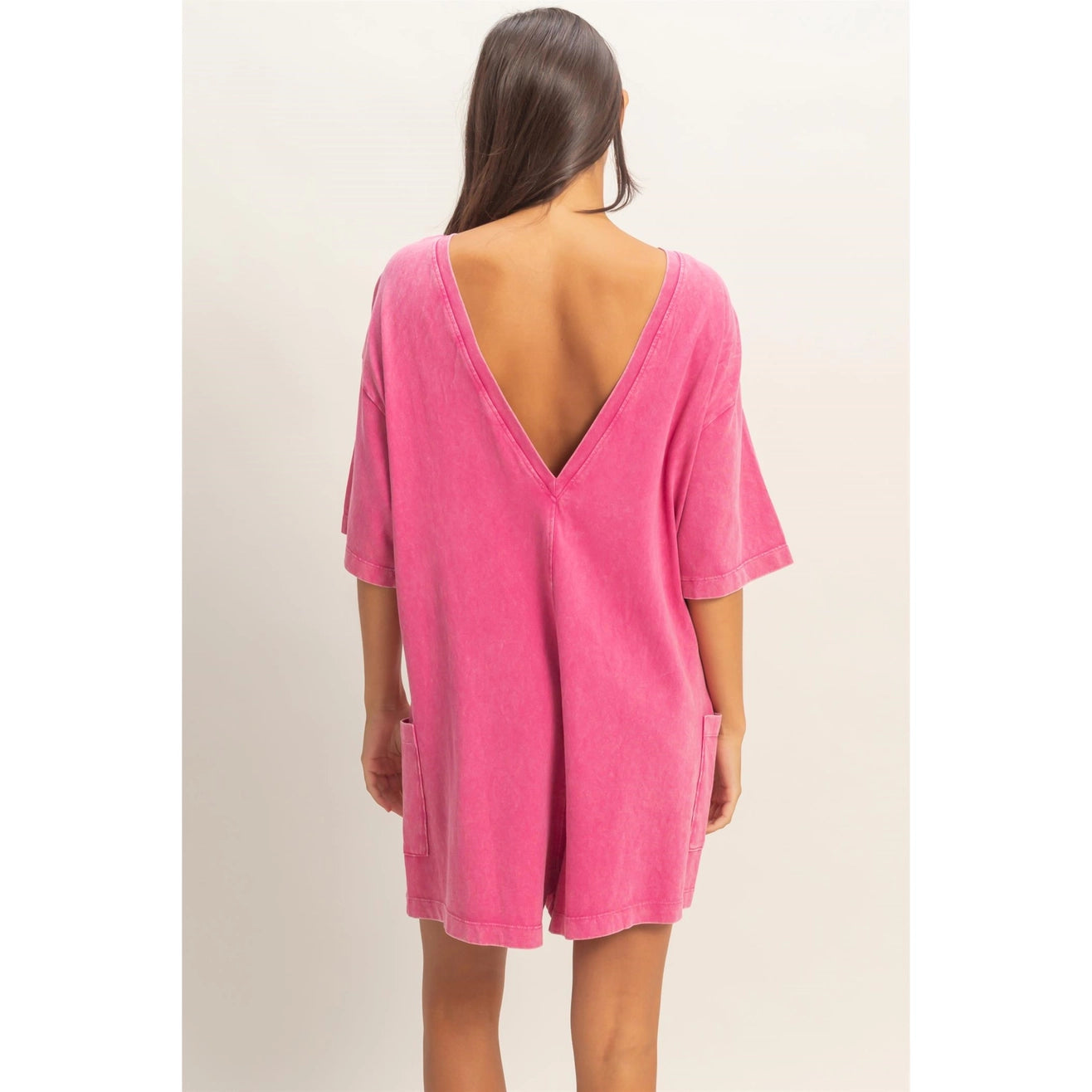 Claire Romper - Pink
