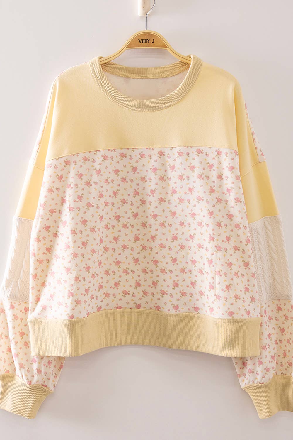 Yellow Floral Top