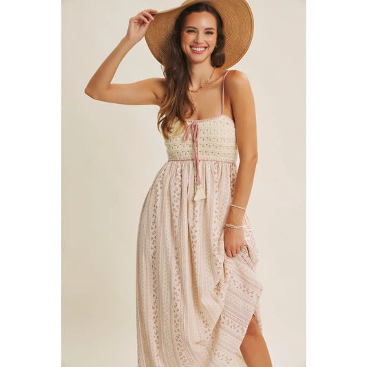 Dusty Pink Maxi Dress
