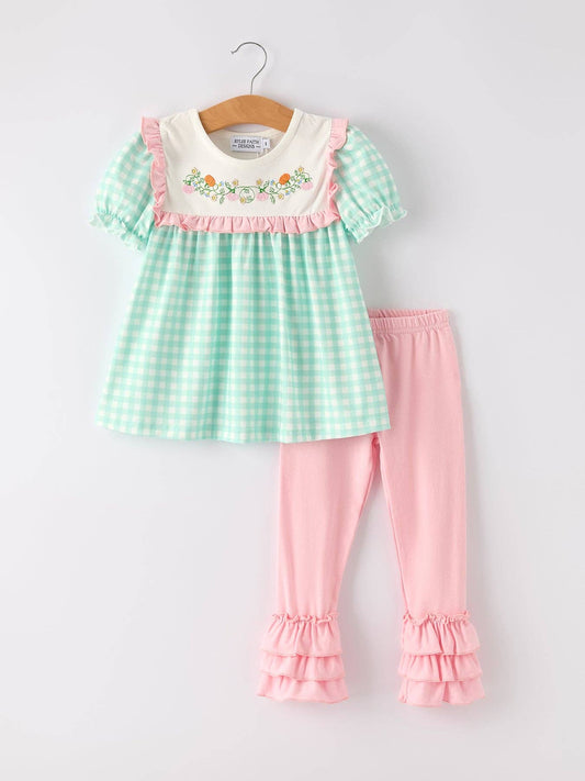 Embroidered Pumpkin Outfit