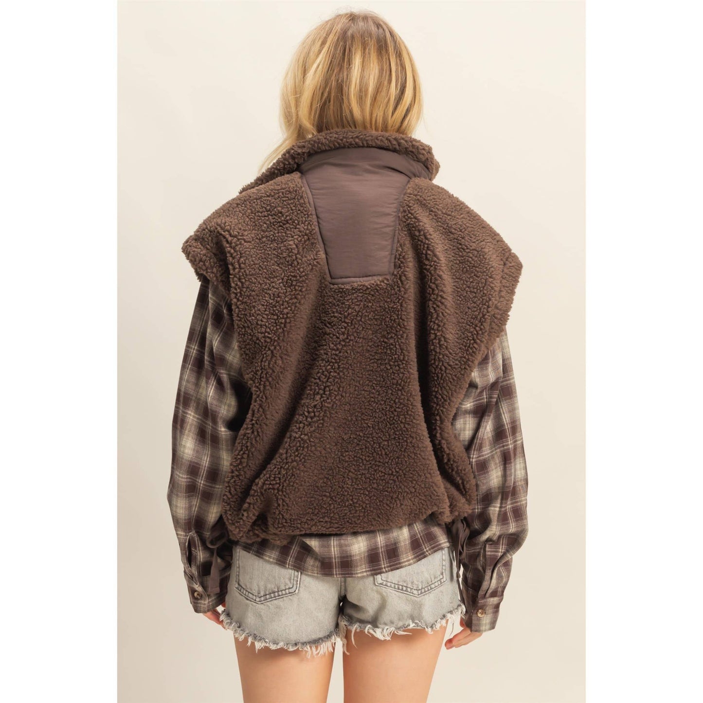 Cozy Sherpa Vest Jacket