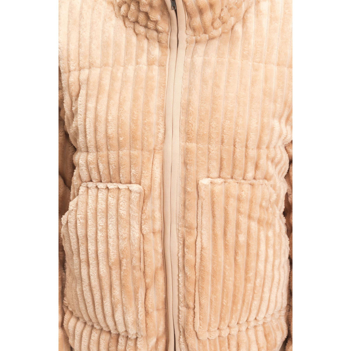 Corduroy Zip-Up Jacket
