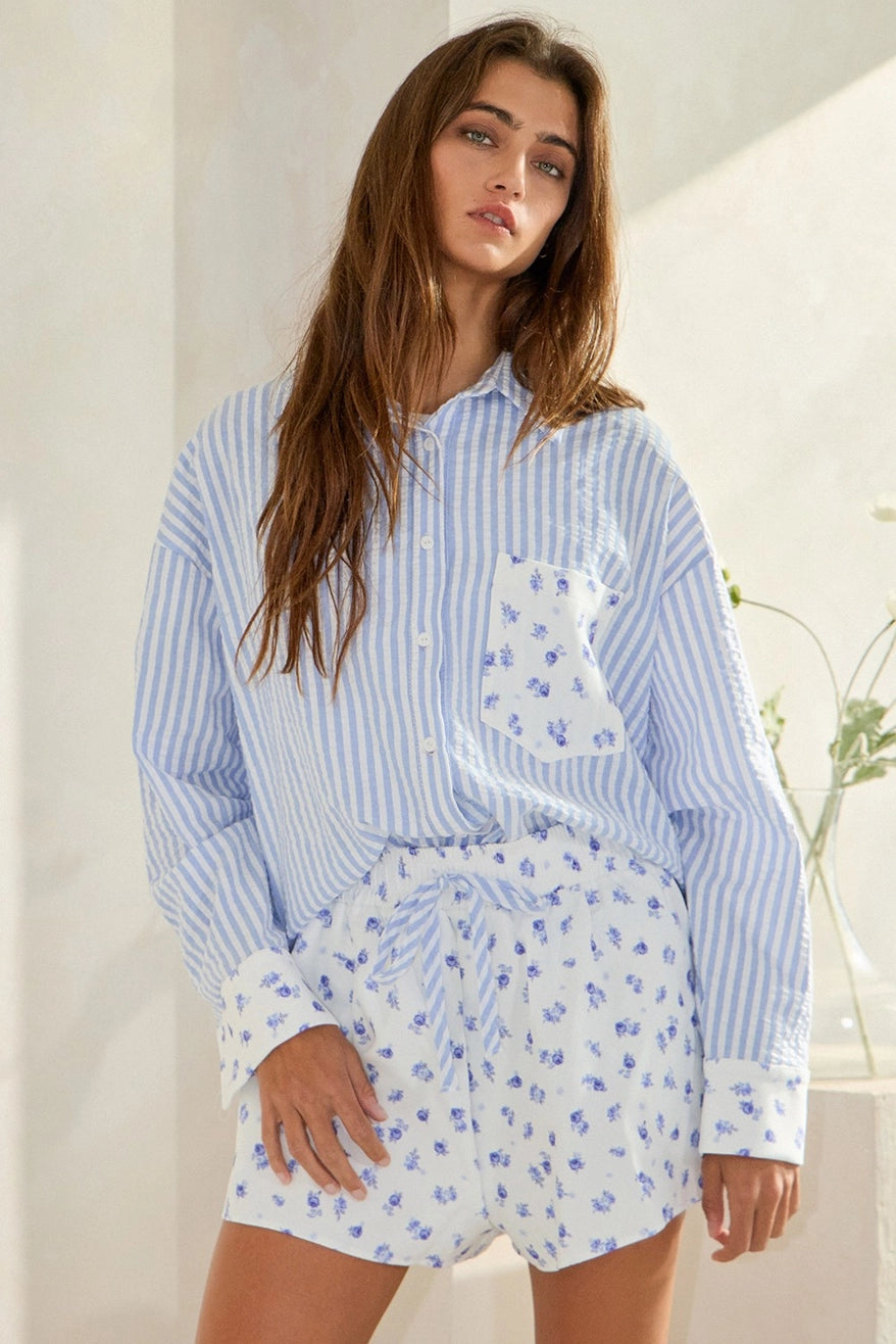 Floral Print  Shorts