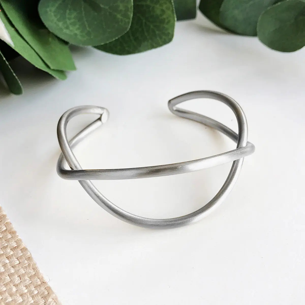 Reflective Cuff in Silver